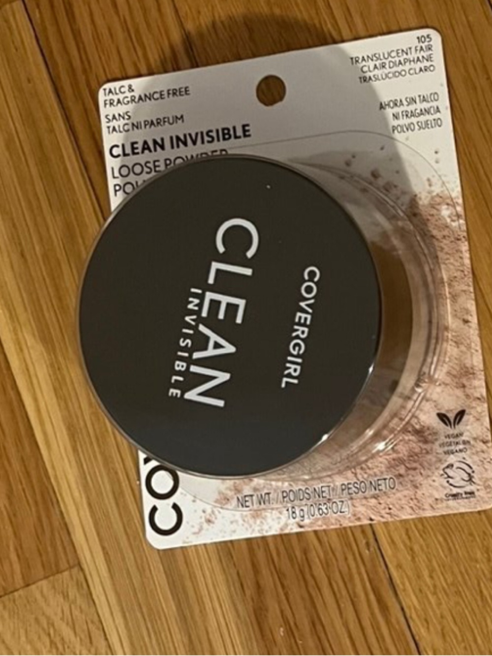 Covergirl Clean Invisible loose powder 105/115